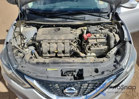 2016 Nissan Sentra S z USA, uszkodzony, nr VIN 3N1AB7AP5GL665253